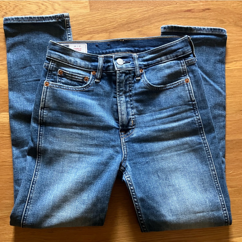 Gap High Rise Cigarette Jean